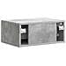Armadio da Notte 2 pcs Grigio Cemento 49 x 34,5 x 20 cm - Foto miniatura 7