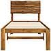 Letto Singolo con Testiera ROSTOCK Naturale 80 x 200 cm - Foto miniatura 4