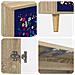 Mobile TV MAINZ 102 x 33 x 50 cm Sonoma Legno ingegnerizzato - Foto miniatura 7