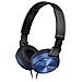 Cuffia Chiusa MDR-ZX310 colore Blu - Foto miniatura 3