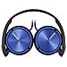Cuffia Chiusa MDR-ZX310 colore Blu - Foto miniatura 4