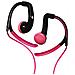 Auricolare Sport con Archetto Ergonomico + Microfono - Rosa - Foto miniatura 3