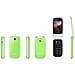 Lucky 48 Verde Display 2.4" +Slot MicroSD Flip Attivo Risposta Fotocamera 1.3Mpx Radio Torcia - Foto miniatura 4