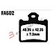 B1r R1160200 Pastiglie Tt Ktm Sx 85 11- Post. Husqvarna Cr 65 11- Fa602tt - Foto miniatura 1