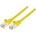 ICOC R7-7SS-010-YE - Cavo Patch Cat. 7 Plug RJ45 6A S / FTP LSZH 1m Giallo - Foto miniatura 1