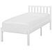 Letto A Doghe In Legno Colore Bianco 90 X 200 Cm Florac - Foto miniatura 17