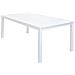 Dexter - Set Tavolo In Alluminio Cm 200/300 X 100 X 74 H Con 6 Sedie Aulus - Foto miniatura 2