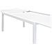 Dexter - Set Tavolo In Alluminio Cm 200/300 X 100 X 74 H Con 6 Sedie Aulus - Foto miniatura 4