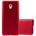 Custodia Compatibile Con Zte Blade V7 In Rosso Metallico - Coperchio Protettivo In Silicone Tpu Flessibile - Foto miniatura 4