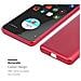 Custodia Compatibile Con Zte Blade V7 In Rosso Metallico - Coperchio Protettivo In Silicone Tpu Flessibile - Foto miniatura 8