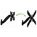 Adattatore Universale Per Supporto Vesa Da 200x200 A 400x400 Nero - Foto miniatura 2