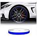 Wheel Trim Strisce Adesive Rifrangenti Per Cerchi Auto, Blu, 5 Mm X 6 Mt - Foto miniatura 1