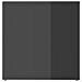 Mobili TV 2 pz Grigio Lucido 72x35x36,5 cm in Legno Multistrato - Foto miniatura 6