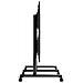 M Public 55" Portable flat panel floor stand Nero - Foto miniatura 15