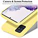Custodia Compatibile Con Samsung Galaxy A71 4g In Liquid Giallo - Coperchio Protettivo In Silicone Tpu Flessibile - Foto miniatura 4