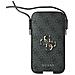 Pochette Smartphone 6,7 Pollici Effetto Pelle Tracolla 4g Grigio Scuro - Foto miniatura 5