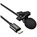 Originale Microfono L14 Connettore Lightning Con Clip High Quality Capsula Black - Foto miniatura 3