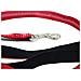 Guinzaglio Con Moschettone Per Animali Domestici Modello Color Doggy 120cm 120cm Rosso - Foto miniatura 2
