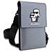Borsa Porta Pc Saffiano Karl E Choupette Nft, Grigio - Foto miniatura 3