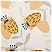 Set Di 2 Cuscini Abutilon 45 X 45 Cm Beige Trama Floreale - Foto miniatura 6