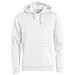 Basic Hoody Bianco S - Foto miniatura 1