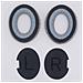 Cuscinetti Auricolari Di Ricambio Per Cuffie Bose Qc35, Qc25, Qc15 Black + Light Gray - Foto miniatura 5