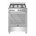 Bertazzoni La Germania SE664EX/24, Cucina, Acciaio inox, Manopola, Acciaio inox, Alluminio, Gas - Foto miniatura 1