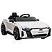 Auto Elettrica per Bambini 3-5 Anni con Telecomando, Sospensioni e Clacson, 103x58x41 cm, Bianca e Nero - Foto miniatura 1