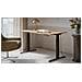 Scrivania con regolazione elettrica dell'altezza MOON LONG 150x80x72-120 nero /wotan - Foto miniatura 3