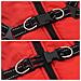 Cappotto Cani Imbracatura Impermeabile Riflettente Rosso L28 - Foto miniatura 9