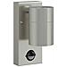 Lampade da parete esterne con sensore 2 pezzi argento acciaio inox IP44 - Foto miniatura 4