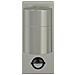 Lampade da parete esterne con sensore 2 pezzi argento acciaio inox IP44 - Foto miniatura 5