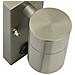 Lampade da parete esterne con sensore 2 pezzi argento acciaio inox IP44 - Foto miniatura 8