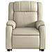 Poltrona Alzapersona Reclinabile Crema in Similpelle - Foto miniatura 9