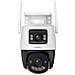 Cruiser Dual 2 Pro Telecamera da esterno, motorizzata, doppia ottica 4MP+4MP, visione notturna a colori, conversazione bidirezionale, rilevamento umano /veicolo AI, tracciamento intelligente, faretto e sirena, deterrenza attiva con luci rosse e blu, registrazione eventi continua su Micro SD fino a 512Gb - NVR o Cloud, Wi-Fi 6 a 2.4GHz, Certificazione GDPR. - Foto miniatura 1