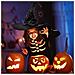 Cappello Da Strega Costume Di Halloween 3 Pezzi Nero 45 X 45 Cm - Foto miniatura 5