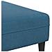 Set di divani 3 pcs Blu Velluto - Foto miniatura 8