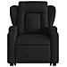 Poltrona Alzapersona Massaggiante Reclinabile Nera in Tessuto - Foto miniatura 9