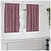 Tende oscuranti  con nastro superiore 2 pezzi in velluto rosa scuro - Foto miniatura 2