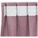 Tende oscuranti  con nastro superiore 2 pezzi in velluto rosa scuro - Foto miniatura 4
