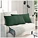 Cuscini da Divano 2 pcs Verde Scuro 80 x 40 cm Tessuto in Cords - Foto miniatura 2