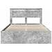 Struttura del letto Calcestruzzo 160 x 200 cm Pino massello - Foto miniatura 7