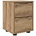 Comodino Rovere artigianale 30,5 x 30 x 43 cm Legno multistrato - Foto miniatura 1