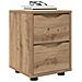Comodino Rovere artigianale 30,5 x 30 x 43 cm Legno multistrato - Foto miniatura 3