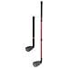 Putter Da Golf Telescopico Regolabile A 3 Sezioni Per Chipping Red - Foto miniatura 1