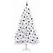 Albero di Natale Artificiale con Rami Pieghevoli Bianco 270 cm - Foto miniatura 3
