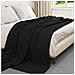 Coperte da Pile 24 pcs Nero 270 x 240 cm Panno - Foto miniatura 3
