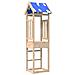Torre da Gioco Marrone 52.5 x 46.5 x 208 cm Pino massello - Foto miniatura 1