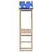 Torre da Gioco Marrone 52.5 x 46.5 x 208 cm Pino massello - Foto miniatura 4