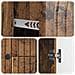 Mobile TV Legno antico 89 x 34,5 x 60 cm Legno ingegnerizzato - Foto miniatura 7
